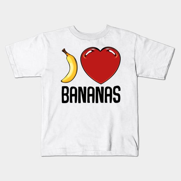 Banana Fruit Kids T-Shirt by Lumio Gifts